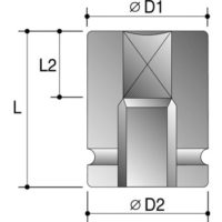 4 Point Sockets Dimension Diagram